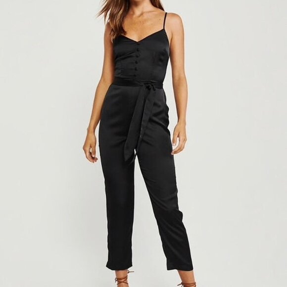 Abercrombie & Fitch Pants - Abercrombie & Fitch Black Jumpsuit